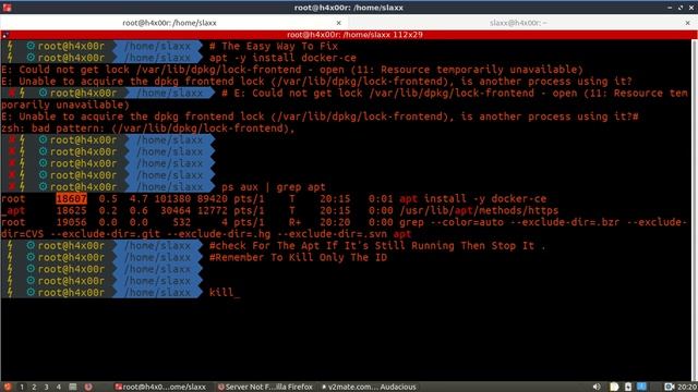 Fix Error: E: Could not get lock /var/lib/dpkg/lock-frontend | SLAx | 2020 смотреть онлайн