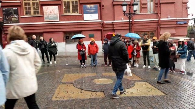 Прогулка по Москве/НУЛЕВОЙ КИЛОМЕТР Москвы/НИЩИЕ НА РАБОТЕ/Достопримечательность смотреть онлайн