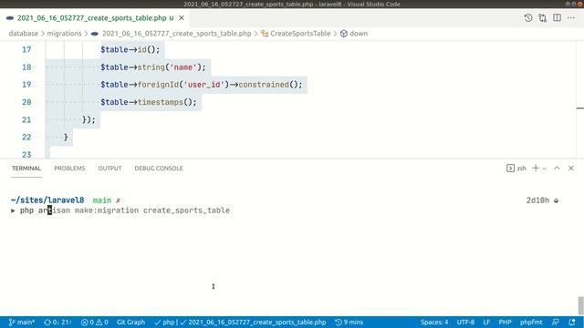 Laravel Tip - See The MySQL Queries (That Will Execute) Before Running The Migration смотреть онлайн