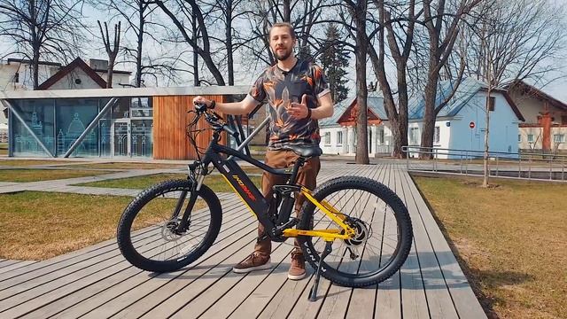 ГОРНЫЙ ДВУХПОДВЕС | Обзор электровелосипеда InoBike SUV 2021 | 500W 48V 14Ah