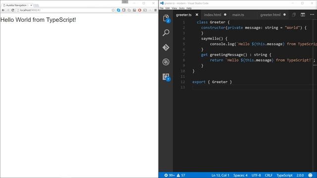 Building a web app using ASP.NET Core 1.0, Aurelia, TypeScript, Webpack in VS Code – Part 4 смотреть онлайн