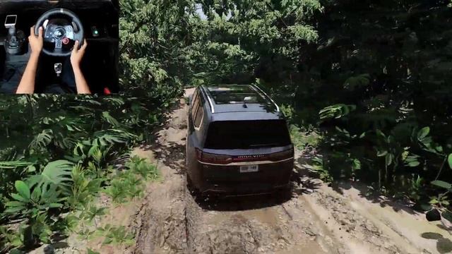 Realistic Offroading Jungle Rock Island Part 7 - BeamNG Drive I Steering Wheel Logitech G29 смотреть онлайн