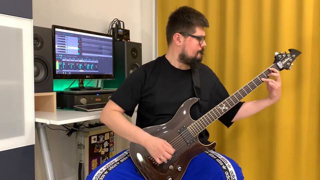 Washburn BX 50 proe 30” scale baritone, double drop C test смотреть онлайн