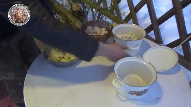 Приготовление шашлыка с грибами на тандыре. смотреть онлайн