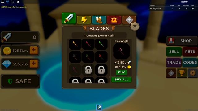 Unlocked Max Rank 46! Got Best Ancient Skeleton Dragon Pets Update - Blade Throwing Simulator Roblo смотреть онлайн