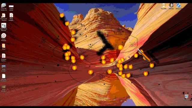 Desktop Destroyer Game - Stressed? Destroy Your Desktop For Fun!