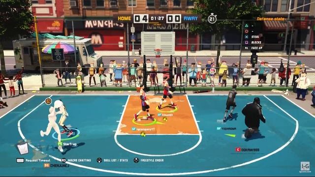 3on3 Freestyle - PS4 Gameplay (1080p60fps) смотреть онлайн