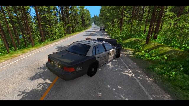Extreme Police Chases Crashes&Fails #2 BeamNG DRIVE смотреть онлайн