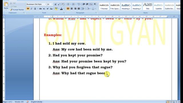 Active & Passive Voice || Part - 7 || Past Perfect Tense смотреть онлайн