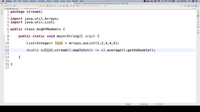Java Streams Interview Question - 02 - Print Average Of All Numbers смотреть онлайн