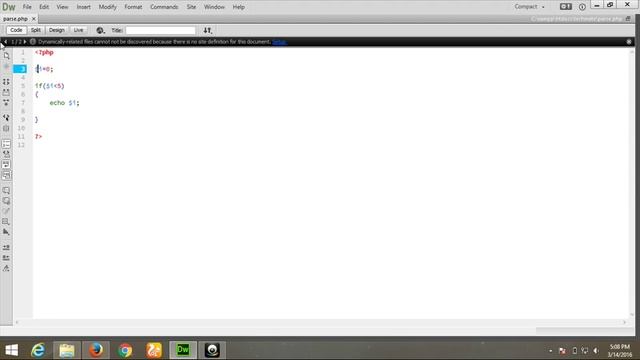 how to solve/fix unexpected end of file .. on some line error in php - hindi смотреть онлайн