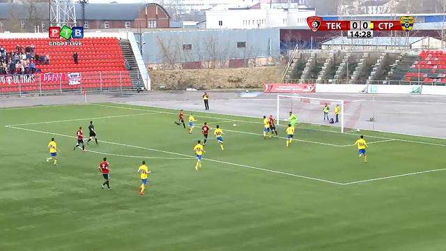 "Текстильщик" Иваново - "Строгино" Москва. Гол Марата Сагирова 1:0 смотреть онлайн