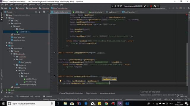 Symfony 3.4 Blog Project Part 1 CRUD смотреть онлайн
