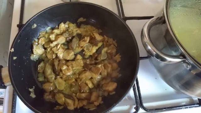 Картофельные котлеты с грибным соусом.17.09.2020г. смотреть онлайн