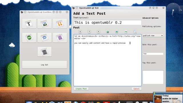 Opentumblr-qt 0.2 смотреть онлайн