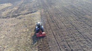 Ловол 244 китайская грунтофреза и целина.Lovol 244