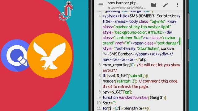How to make SMS Bomber || Part 2 || ScripterJee смотреть онлайн