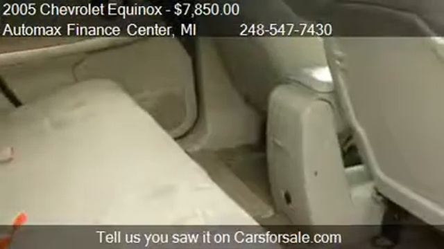 2005 Chevrolet Equinox LS AWD - For Sale In Madison Heights,