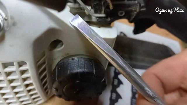 Stihl ms 180 вылетел вал управления, ставлю на место. смотреть онлайн