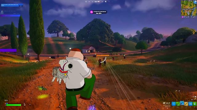 NEW STEWIE GRIFFIN BOSS in Fortnite Update смотреть онлайн