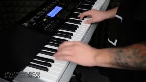 CASIO WK-240 - самый дешевый синтезатор на 6 октав