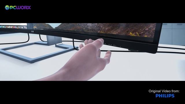 PHILIPS Super Wide Curved Monitor (439P9H1/69) смотреть онлайн