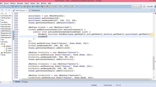 Display ArrayList in jTable using Java GUI Bangla смотреть онлайн