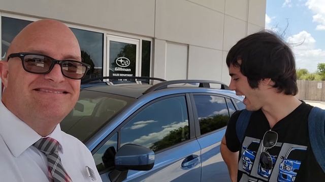 2022 Subaru Crosstrek Premium Customer Testimonial Of Chris Girard TheBaldCarGuy.com Gillman Subaru