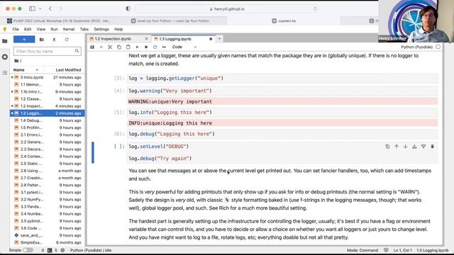 PyHEP2022 Level Up Your Python смотреть онлайн