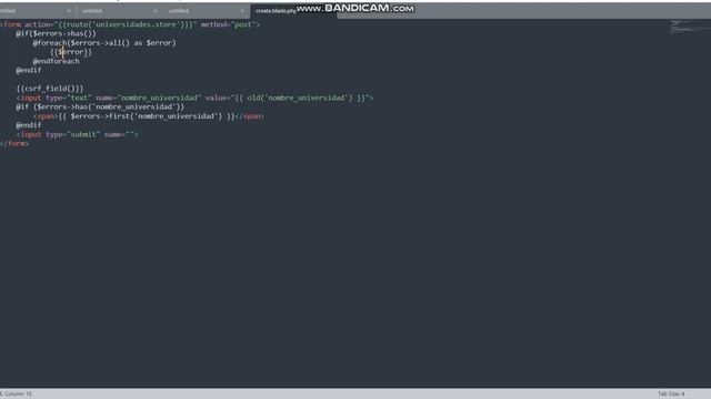 laravel Solución: Too few arguments to function Illuminate\Support\MessageBag::has(), 0 passed смотреть онлайн