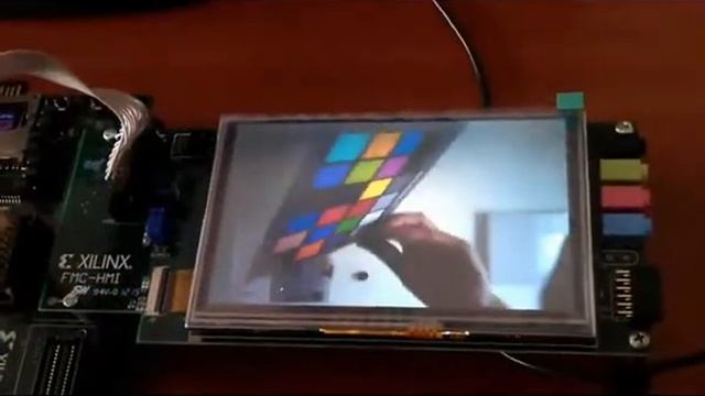 logicBRICKS HMI Demo - Xilinx ZC702 FMC HMI смотреть онлайн
