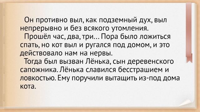 К. Паустовский «Кот-ворюга». Видеоурок по чтению 3 класс смотреть онлайн