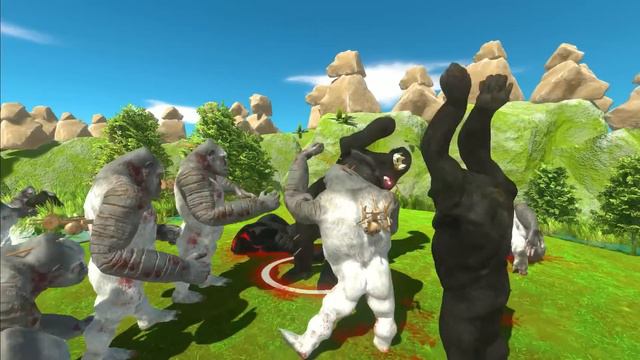 SHINCHAN MONSTER KING KONG vs LAVA & FIRE MOSASAURUS CHOP in ANIMAL REVOLT BATTLE SIMULATOR смотреть онлайн