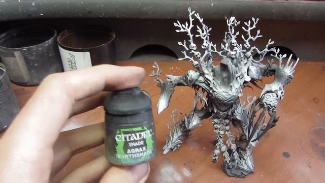 How to paint Wood Elves Tree Man - HD painting tutorial смотреть онлайн