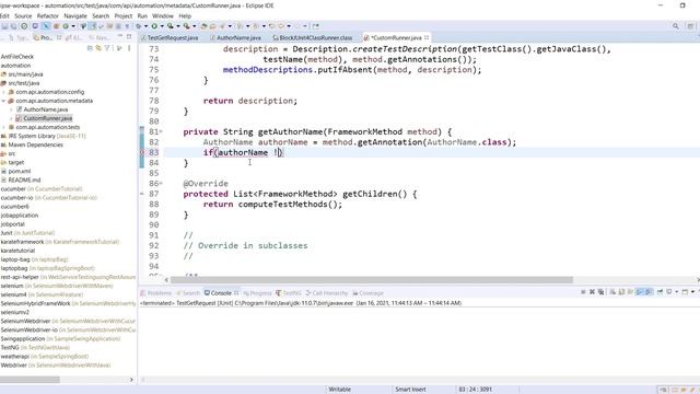 JUnit Framework || Custom Test Runner. смотреть онлайн