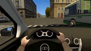 City Car Driving 1.5.8 Lada Largus