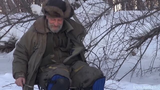 Рыбалка на Камчатке. Ловля корюшки на махалки. смотреть онлайн