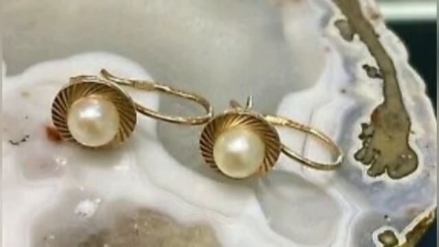 ?ЖЕМЧУГ в СССР, морской или речной?⚪?Советское золото/Soviet russian gold with PEARLS/Made in USSR☆ смотреть онлайн