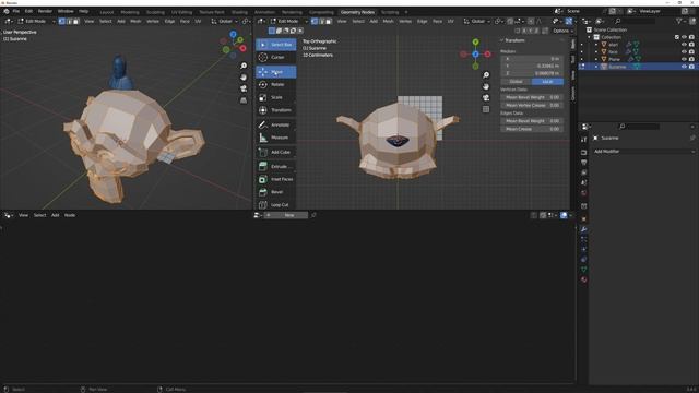 Blender3.4 | Sample UV Surface node смотреть онлайн