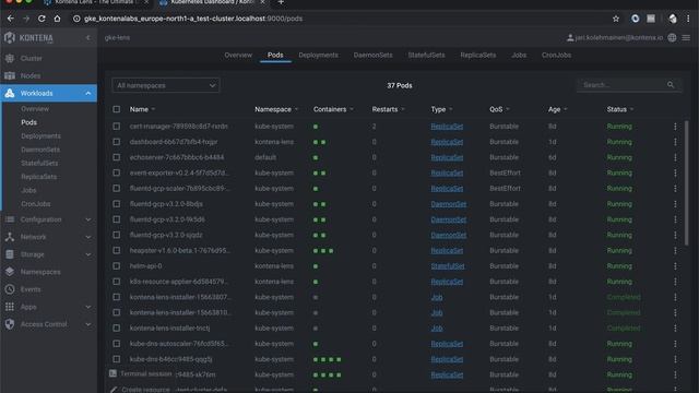 Kontena Lens Plugin for Kubectl смотреть онлайн