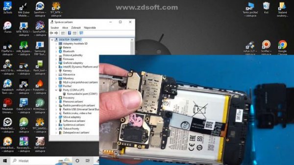 Redmi 9C NFC Test Point / PinOUT / Flash Point