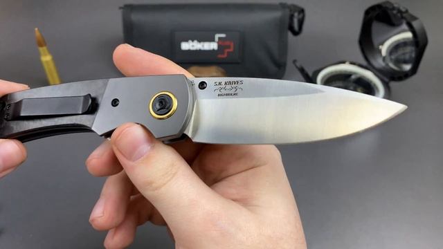 Нож "Gulo Pro" D2 Carbon Fiber / Titan 01BO177 от Boker Plus смотреть онлайн