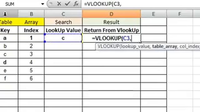 How to Use Vlookup Function? - 1 Minute Video смотреть онлайн