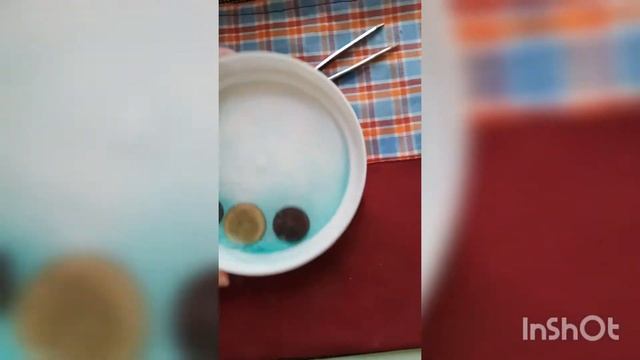 Чистим монеты средством от ржавчины и налета(под микроскопом) смотреть онлайн