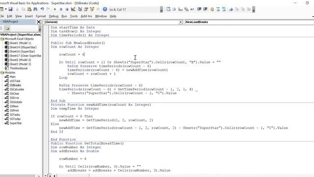 EXCEL VBA - Complex Timesheet Ep. 10 - Breaking DateDiff PT 02 Enter the Array смотреть онлайн