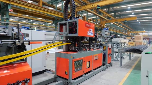 Станок для производства ферм треугольного сечения SJL-G-6000 Truss Girder Welding TJK MACHINERY смотреть онлайн