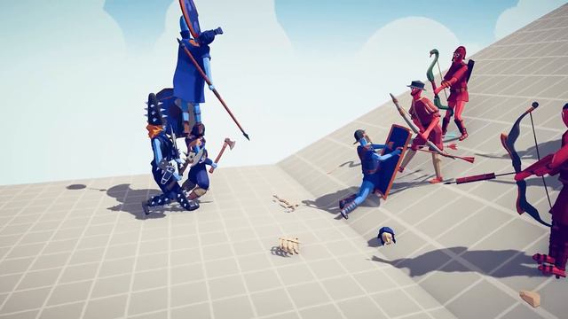 ARROW team vs SHIELD team #18 | TABS - Totally Accurate Battle Simulator смотреть онлайн