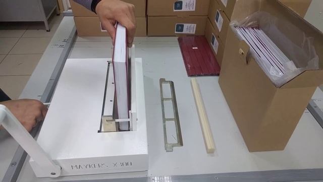 Как работает переплетчик Maykers x300 (аналог opus atlas 300 mono) смотреть онлайн