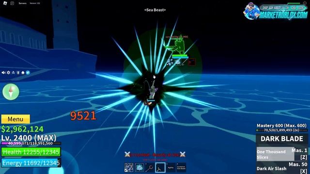 Hunting With Dark Blade Upgraded + GodHuman | Blox Fruits | Update 17.3 | GL Roblox смотреть онлайн