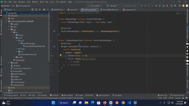 Flutter Native ads, Step by step, #nativeads #googleadstutorials смотреть онлайн